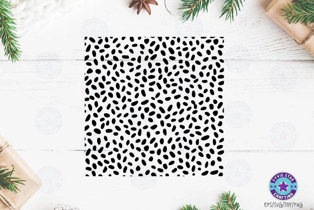 Seamless Leopard Pattern Illustration, Dalmatian leopard Pattern SVG, Leopard Vector ornament SVG FiveStarCrafting 