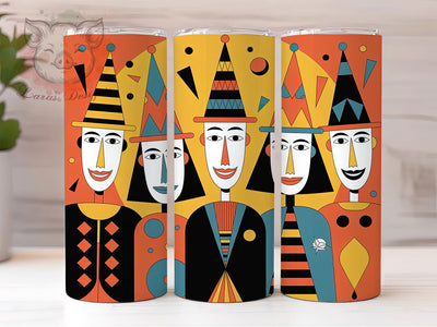 Seamless Mardi Gras Carnival Tumbler, Seamless Pattern, New Orleans Party, Carnival Theme, Festive Design, Tumbler Wrap, Sublimation Design Sublimation Lara' s Designs 