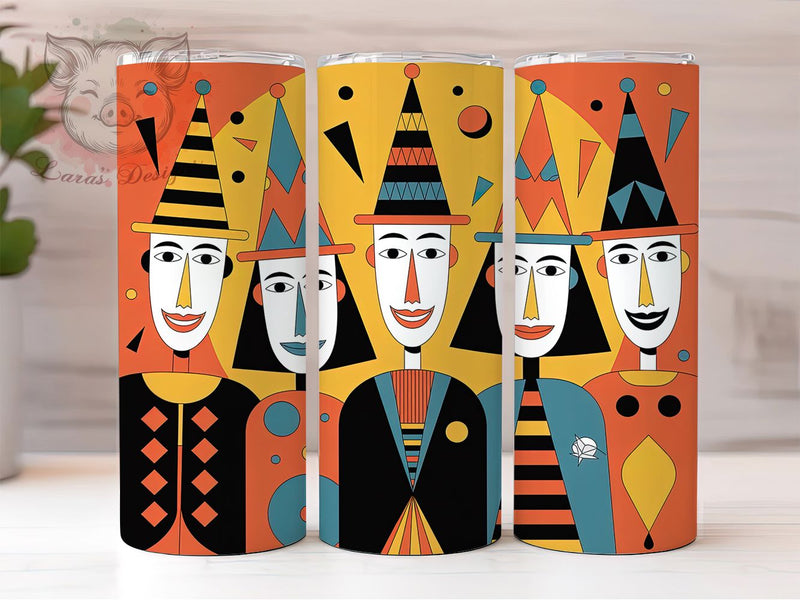 Seamless Mardi Gras Carnival Tumbler, Seamless Pattern, New Orleans Party, Carnival Theme, Festive Design, Tumbler Wrap, Sublimation Design Sublimation Lara' s Designs 