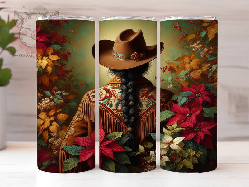 Seamless Native Women Tumbler Wrap, Native Women Tumbler, Indigenous ...