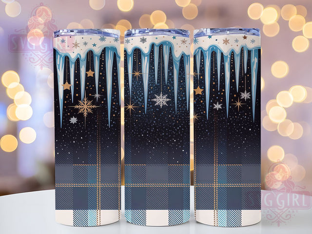 Seamless Snowflake Christmas Tumbler, Holiday Sublimation Design, Festive Cup Art, 20oz Xmas Tumbler, Whimsical Snowflake Mug, Stylish Christmas Cup, Cozy Holiday Wrap Sublimation SvggirlplusArt 