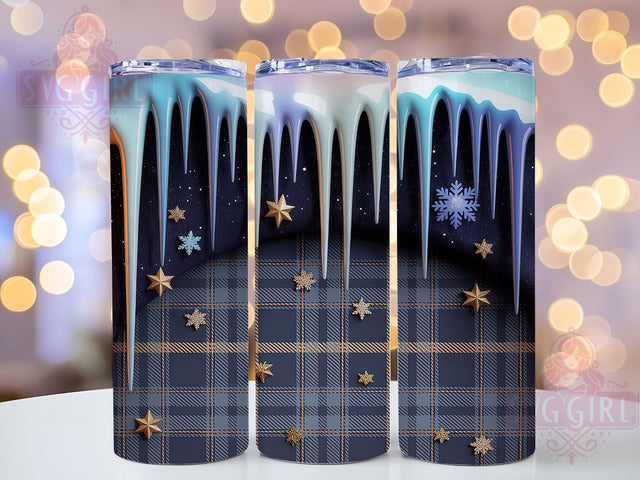 Seamless Snowflake Christmas Tumbler, Holiday Sublimation Design, Festive Cup Art, 20oz Xmas Tumbler, Whimsical Snowflake Mug, Stylish Christmas Cup, Cozy Holiday Wrap Sublimation SvggirlplusArt 