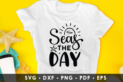 Seas the Day, Beach SVG Design SVG CraftLabSVG 