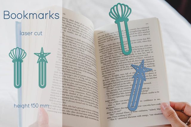 Seashell bookmark svg, Clip bookmarks paper cut SVG AnastasiyaArtDesign 