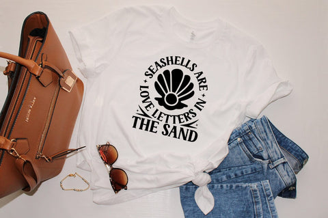 Seashells Are Love Letters In The Sand SVG Design SVG Designangry 