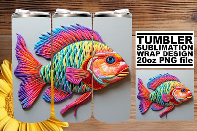 Seaside Escape Tumbler Wrap Design Sublimation afrosvg 
