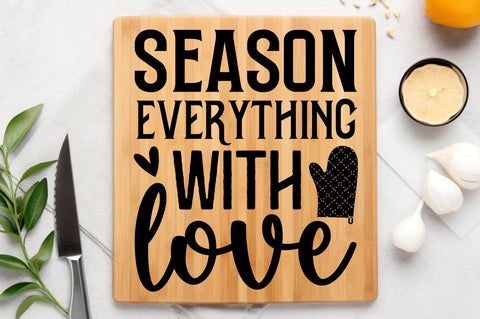 Season everything with love Svg Design SVG Regulrcrative 