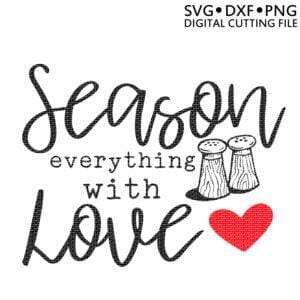 Season Everything With Love SVG Ikonart Design Shop 