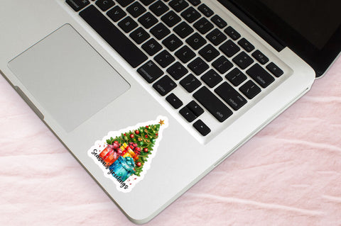 Seasons greetings Sticker Design Sublimation Regulrcrative 