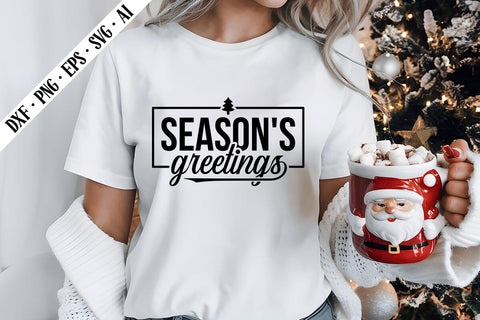Season's Greetings Svg, Christmas Svg Designs SVG shah alam 
