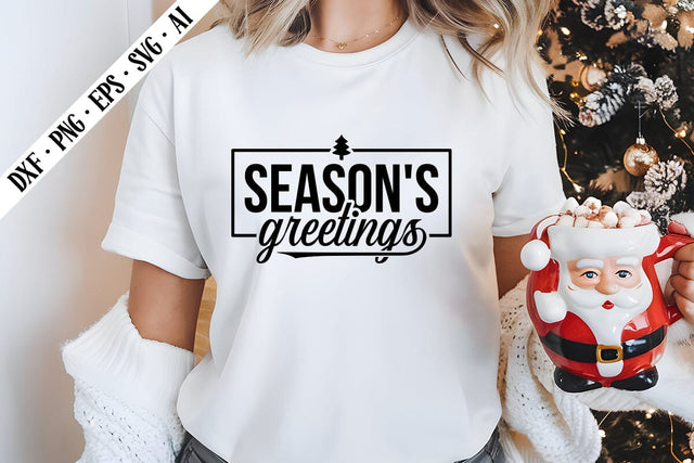 Season's Greetings Svg, Christmas Svg Designs SVG shah alam 