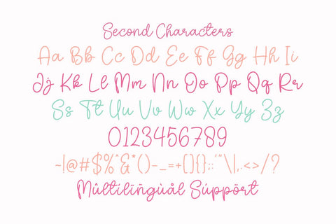 Second Grade - Charming Duo Font Font Masyafi Studio 