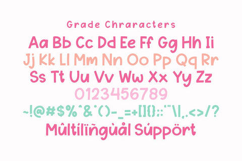 Second Grade - Charming Duo Font Font Masyafi Studio 
