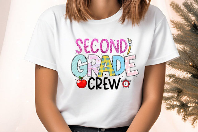 second grade crew PNG Design Sublimation Designangry 