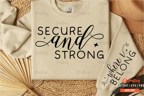 Secure and strong Sleeve SVG Design SVG Designangry 