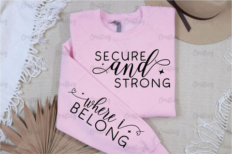 Secure and strong Sleeve SVG Design SVG Designangry 