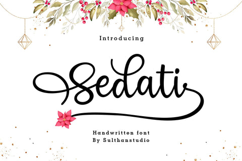 Sedati Font Sulthan studio 