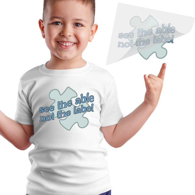 See The Able Autism Awareness DTF Transfer Physical So Fontsy T-Shirt Iron-On Transfer Shop