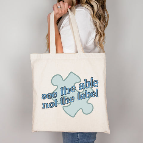 See The Able Not The Label Autism Awareness, PNG, Sublimation, DTF Sublimation So Fontsy Design Shop 