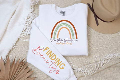 See the Good in Every Day Sleeve SVG Design, Inspirational sleeve SVG, Motivational Sleeve SVG Design, Positive Sleeve SVG SVG Regulrcrative 