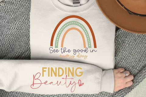 See the Good in Every Day Sleeve SVG Design, Inspirational sleeve SVG, Motivational Sleeve SVG Design, Positive Sleeve SVG SVG Regulrcrative 