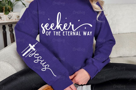 Seeker of the Eternal Way Sleeve SVG Design SVG Designangry 