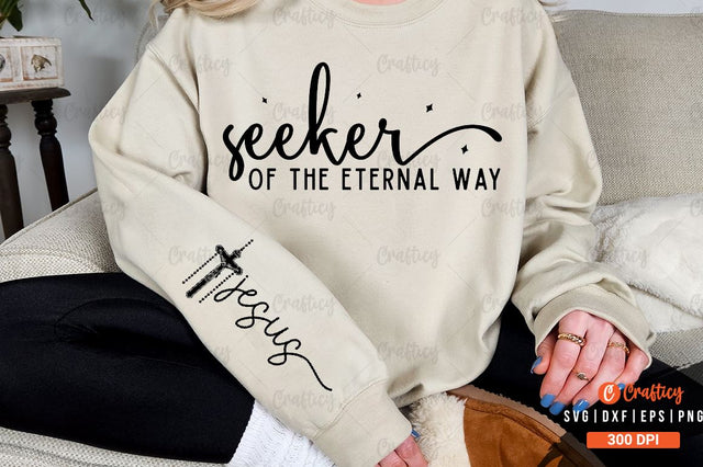 Seeker of the Eternal Way Sleeve SVG Design SVG Designangry 