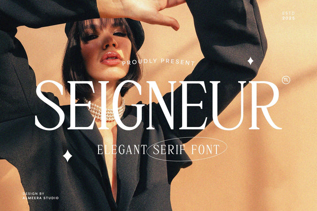 Seigneur - Elegant Serif Font Font studioalmeera 