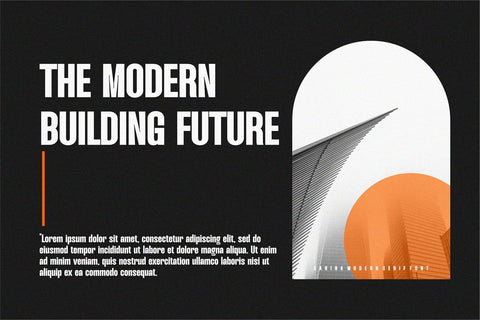 SEKINA - Modern Condensed Sans Serif Font studioalmeera 