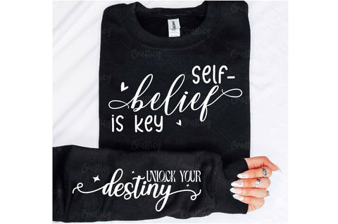 Self belief is key Sleeve SVG Design SVG Designangry 