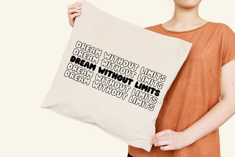 Self Dream - Cute Bubble Font Font Masyafi Studio 