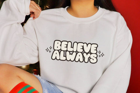 Self Dream - Cute Bubble Font Font Masyafi Studio 