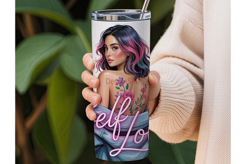 Self Love 20oz Tumbler Design Sublimation DesignSVG 