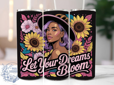 Self Love Affirmation Tumbler, Self Love, Inspirational Quote, Black Woman, Empowerment Art, 20Oz Tumbler, Sublimation Wrap Sublimation ToriDesigns 