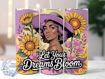 Self Love Affirmation Tumbler, Self Love, Inspirational Quote, Black Woman, Empowerment Art, 20Oz Tumbler, Sublimation Wrap Sublimation ToriDesigns 