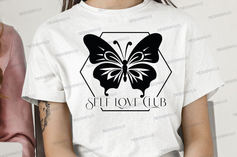 Self love club Svg Design SVG Regulrcrative 