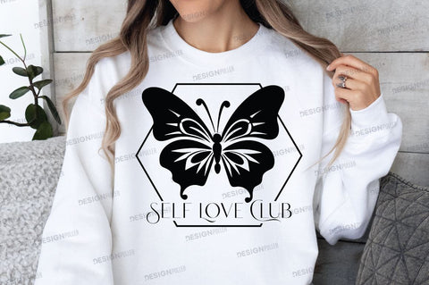 Self love club Svg Design SVG Regulrcrative 