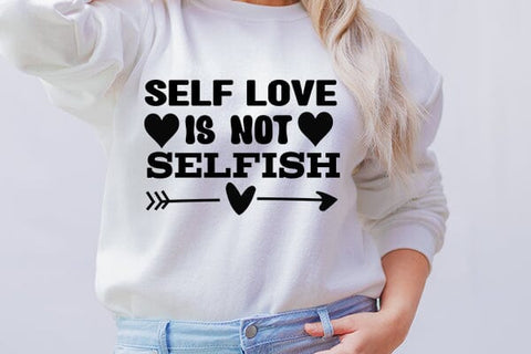 self love is not selfish SVG Angelina750 