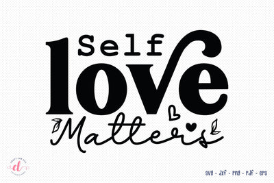 Self Love Matters, Mental Health SVG SVG CraftLabSVG 