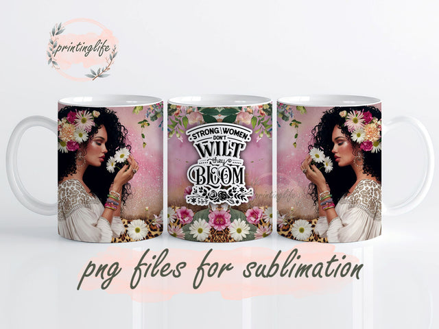 Self Love Quote Daily Affirmations Mug Wrap Design, Instant Digital Design Download Mug Wrap Design, Mug Design PNG Sublimation PrintingLife 