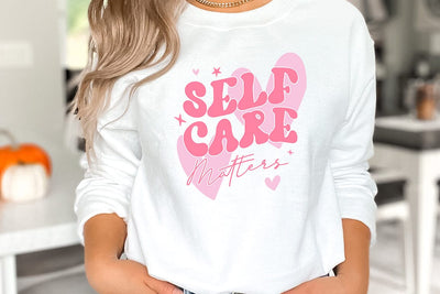 Self Love Quote SVG, Self Care Matters SVG FiveStarCrafting 