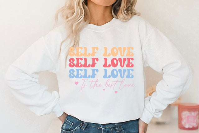 Self Love Quote SVG, Self Love Is The Best Love SVG FiveStarCrafting 