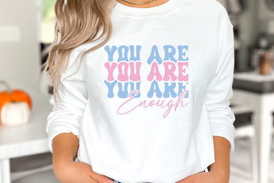 Self Love Quote SVG, You Are Enough SVG FiveStarCrafting 