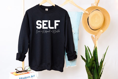 Self Love Respect Worth - Self Love Quote SVG SVG CraftLabSVG 