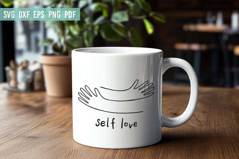 Self Love SVG | Positive Quotes SVG SVG Irina Ostapenko 