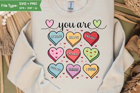 Self Love Valentine PNG Heart Christian, Valentine's Day Svg, Valentine Quote Svg, SVG DesignPlante 503 