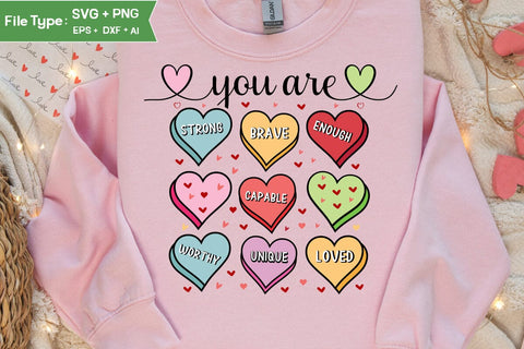 Self Love Valentine PNG Heart Christian, Valentine's Day Svg, Valentine Quote Svg, SVG DesignPlante 503 