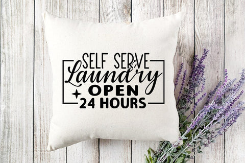 Self serve laundry open 24 hours SVG Design SVG Designangry 