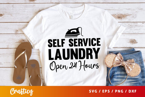 Self service laundry open 24 hours SVG Design SVG Designangry 