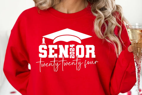 Senior 2024 SVG Design, Graduation Cap Decoration, Cut Files SVG TonisArtStudio 